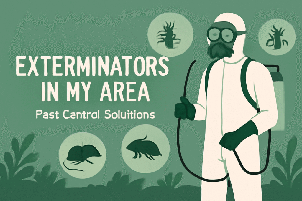 Exterminators in my area